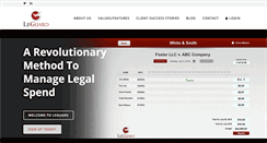 Desktop Screenshot of leguard.com